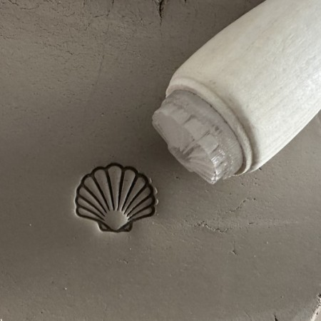Shell Pottery Stamp