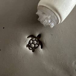 Turtle Pottery Stamp