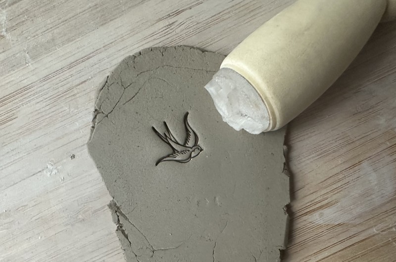 Swallow Pottery Stamp
