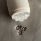 Personalized Pottery Stamp first name and paw