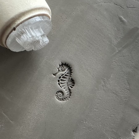 Seahorse Pottery Stamp