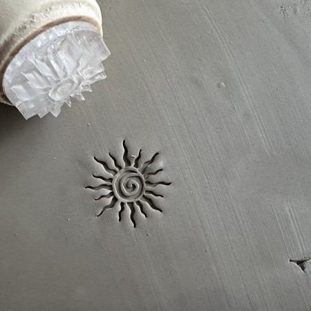 Tribal Sun Pottery Stamp