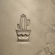 Cactus Pottery Stamp