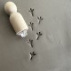 Bird's feet Pottery Stamp