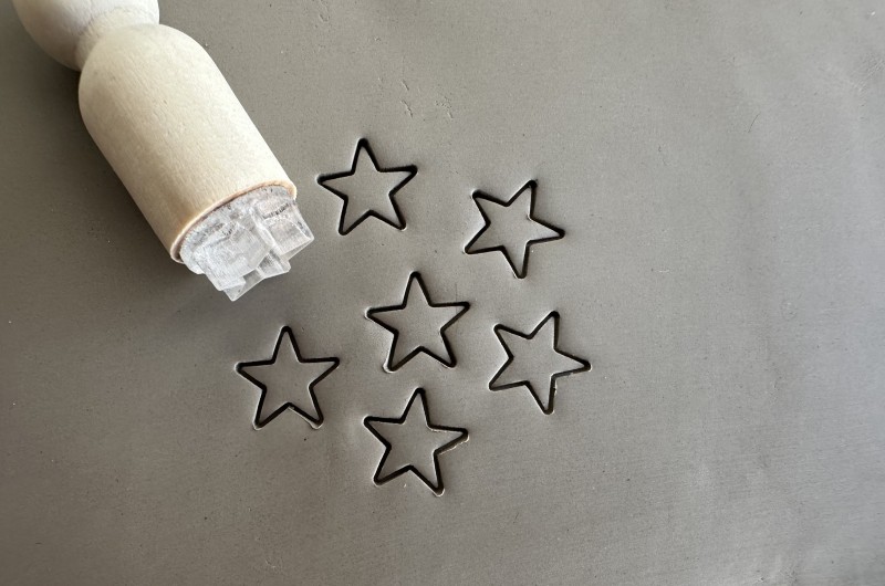Star line Pottery Stamp
