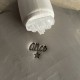 Personalized Pottery Stamp first name and star
