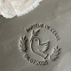 Personnalized Ceramic Dove Stamp for Baptism
