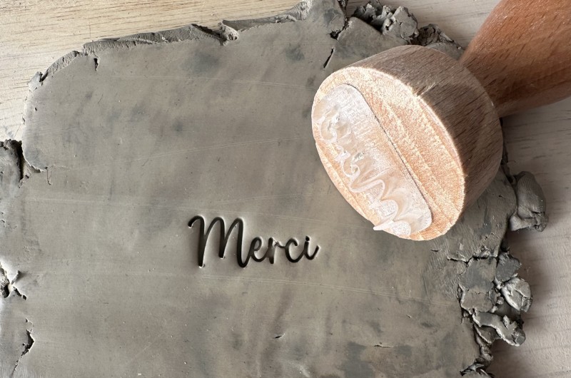 Merci Pottery Stamp