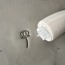 Flower Pottery Stamp