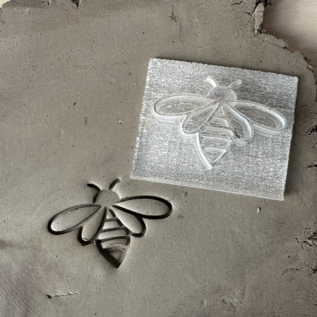 Bee Pottery Stamp