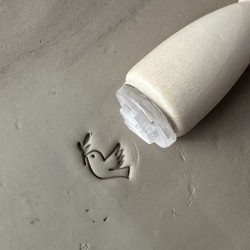 Dove Pottery Stamp