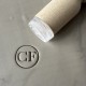 Personalized pottery stamp with initials and circle