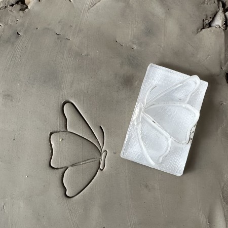 Butterfly Pottery Stamp
