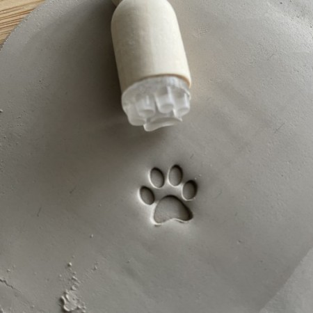 Paw Pottery Stamp