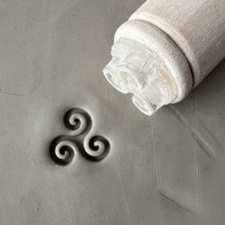 Triskel Pottery Stamp