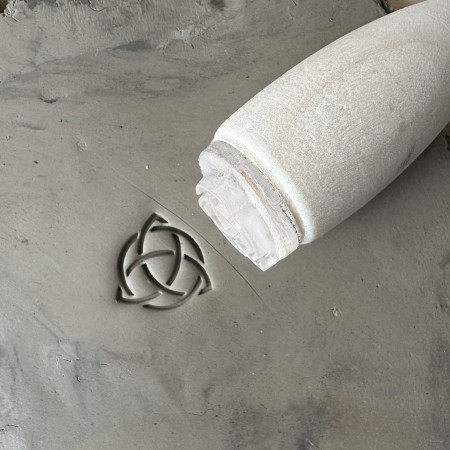 Trisqueter Pottery Stamp