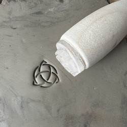 Trisqueter Pottery Stamp