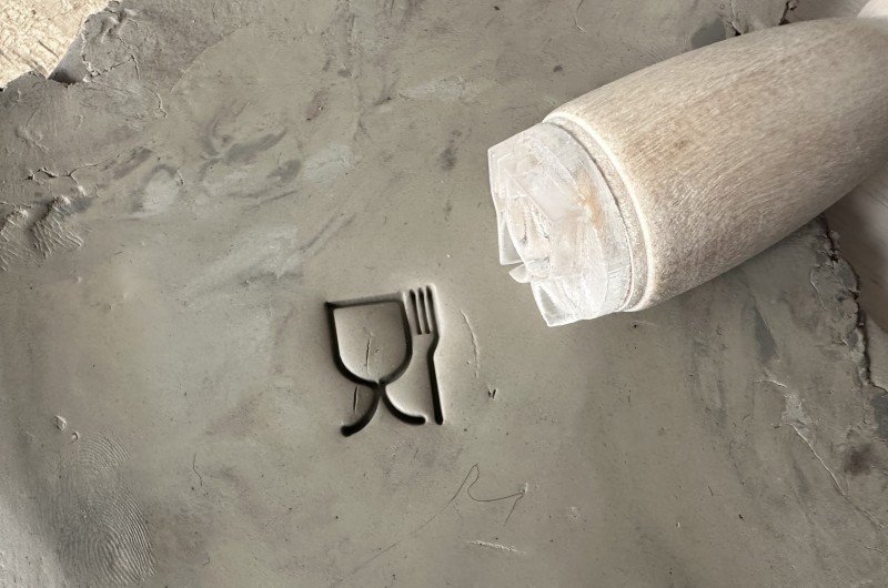 Foodsafe Pottery Stamp