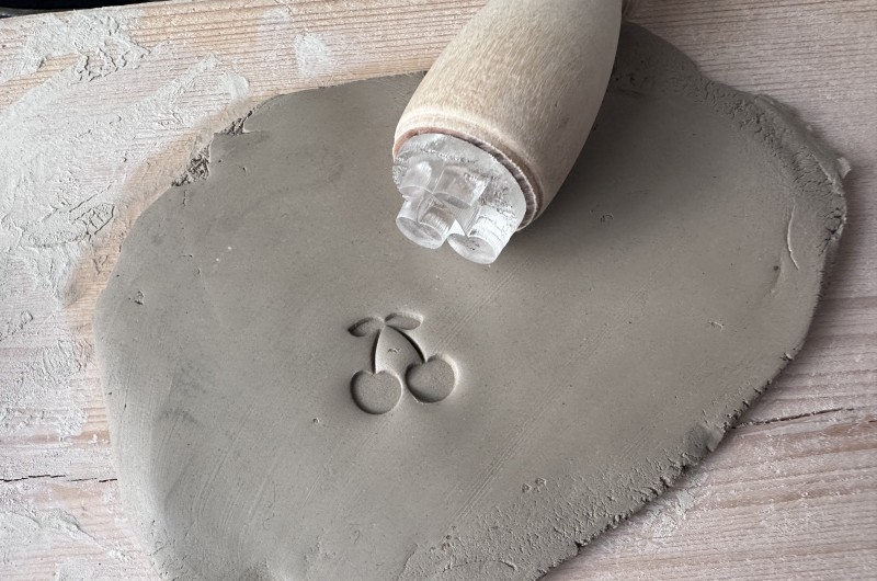 Cherry Pottery Stamp