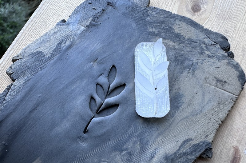 Flower Pottery Stamp