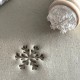 Snowflake Pottery Stamp