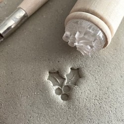 Holly Pottery Stamp