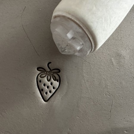 Strawberry Pottery Stamp