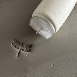 Dragonfly Pottery Stamp