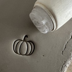Pumpkin Pottery Stamp