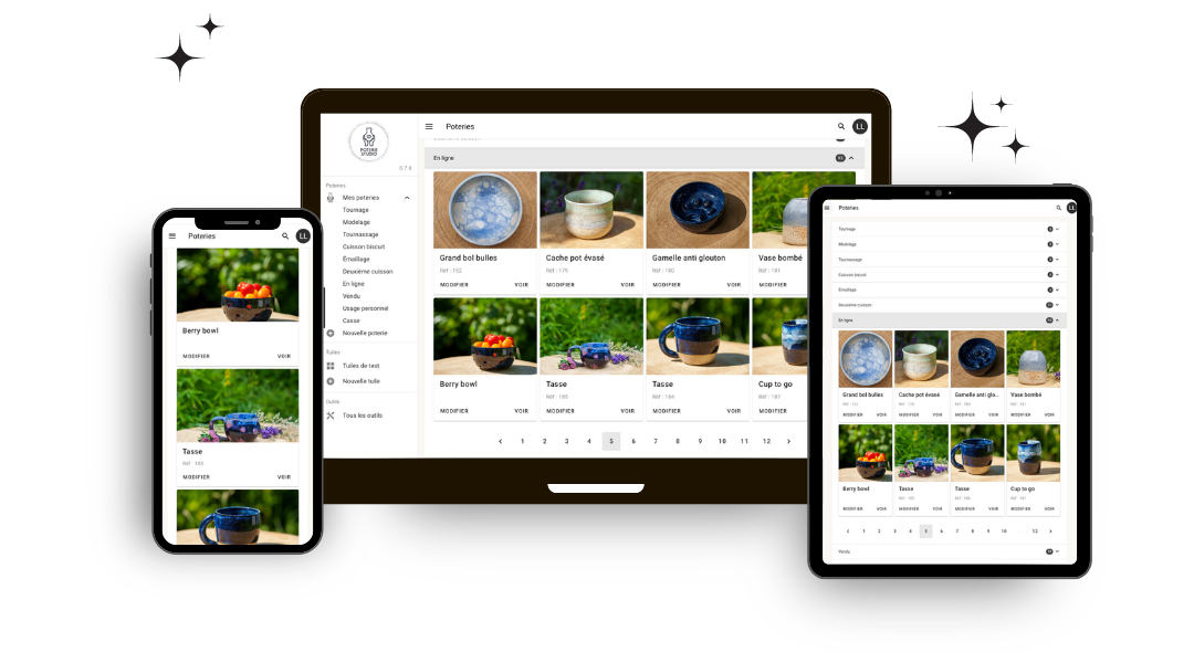 Pottery application - PoterieStudio.com